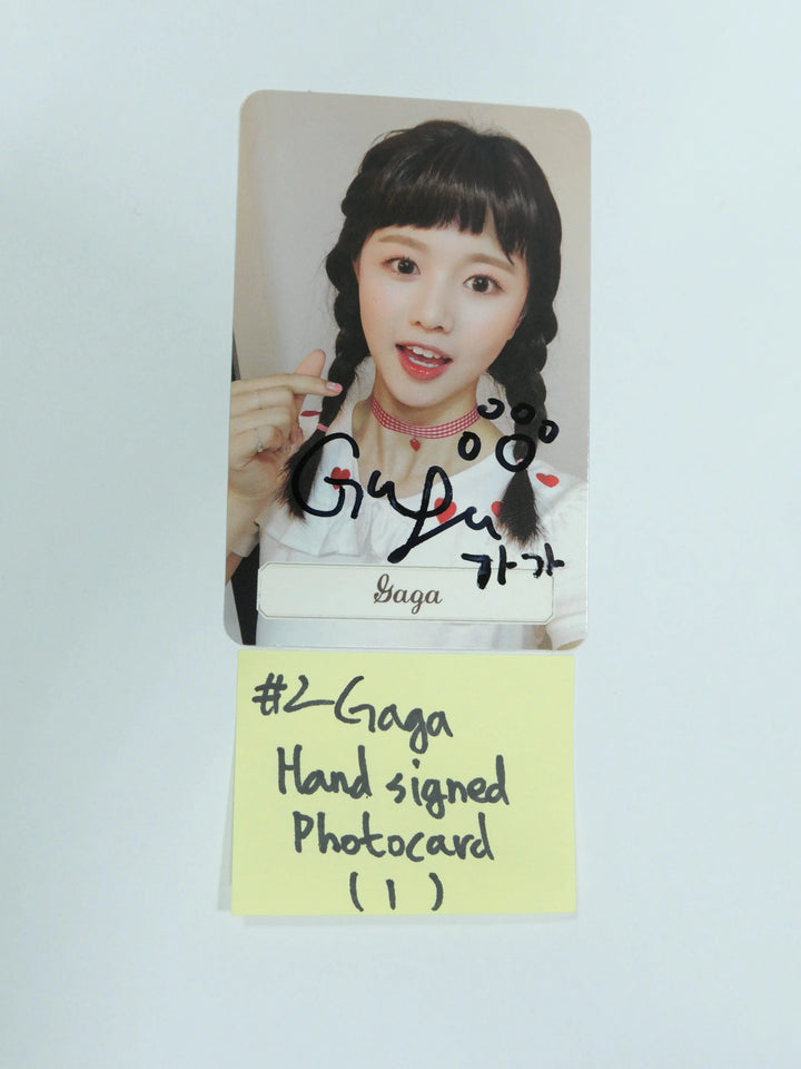 Nature - Hand Signed Photocard ( GAGA, Loha, Sunshine, Uchae ) - HALLYUSUPERSTORE
