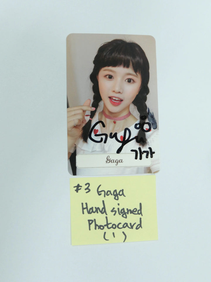 Nature - Hand Signed Photocard ( GAGA, Loha, Sunshine, Uchae ) - HALLYUSUPERSTORE