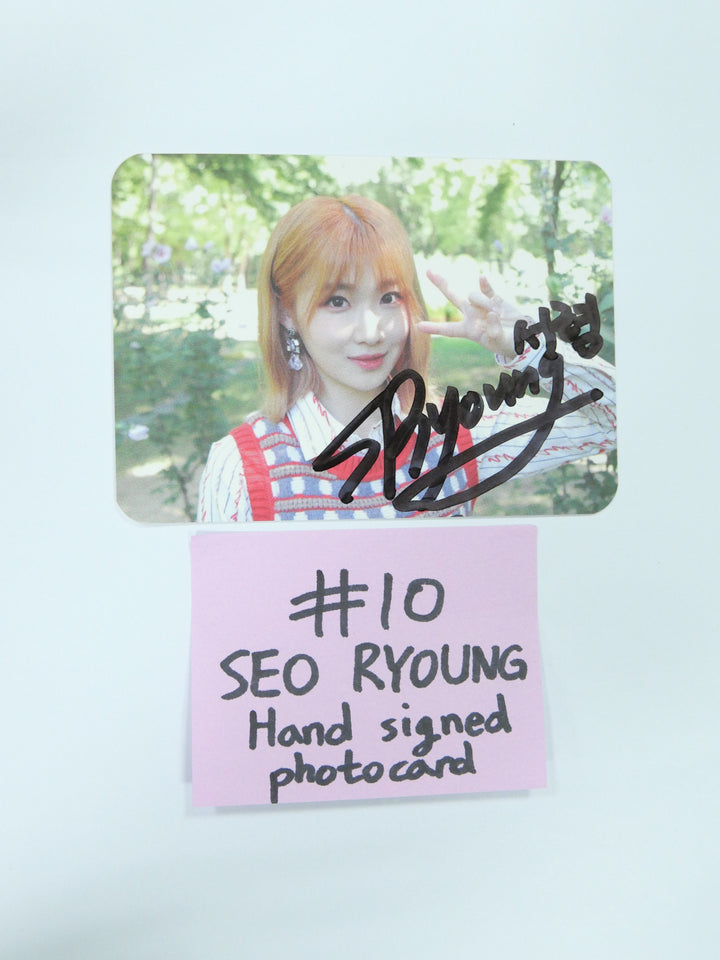 GWSN - ( Preorder-Benefit, Hand Signed, Fanmeeting Event, Official ) Photocard