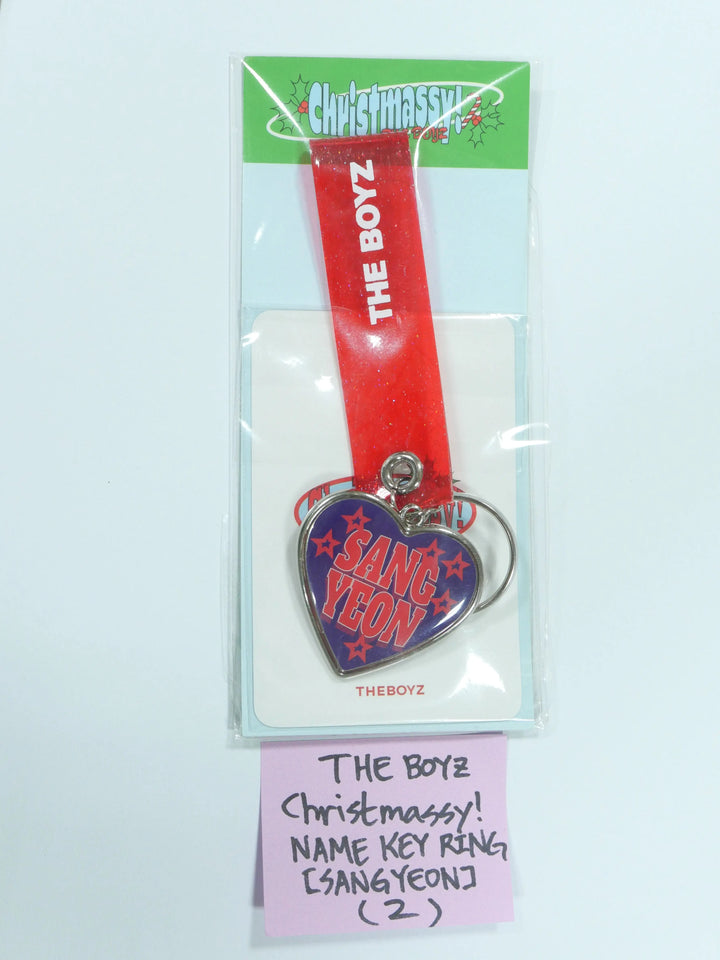 The Boyz 'Christmassy!' - Official MD ( Photo Tag & Name Keyring ) - HALLYUSUPERSTORE