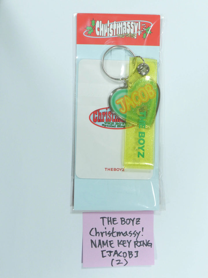 The Boyz 'Christmassy!' - Official MD ( Photo Tag & Name Keyring ) - HALLYUSUPERSTORE