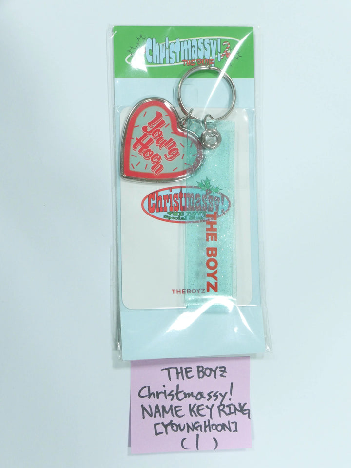 The Boyz 'Christmassy!' - Official MD ( Photo Tag & Name Keyring ) - HALLYUSUPERSTORE