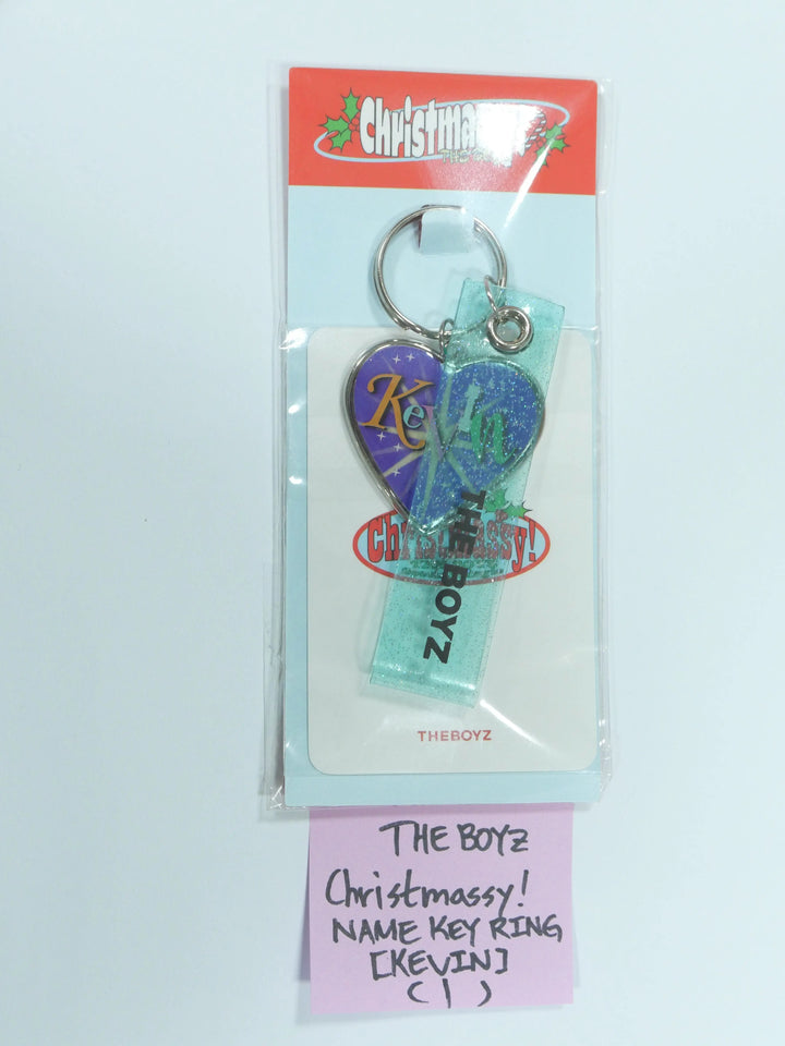 The Boyz 'Christmassy!' - Official MD ( Photo Tag & Name Keyring ) - HALLYUSUPERSTORE