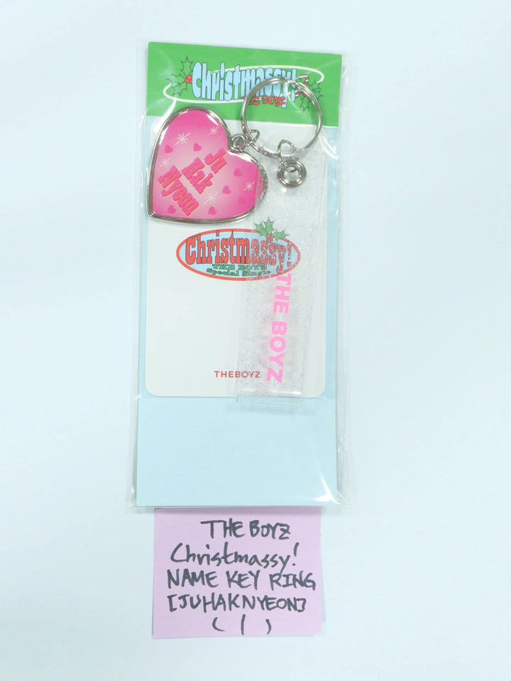 The Boyz 'Christmassy!' - Official MD ( Photo Tag & Name Keyring ) - HALLYUSUPERSTORE