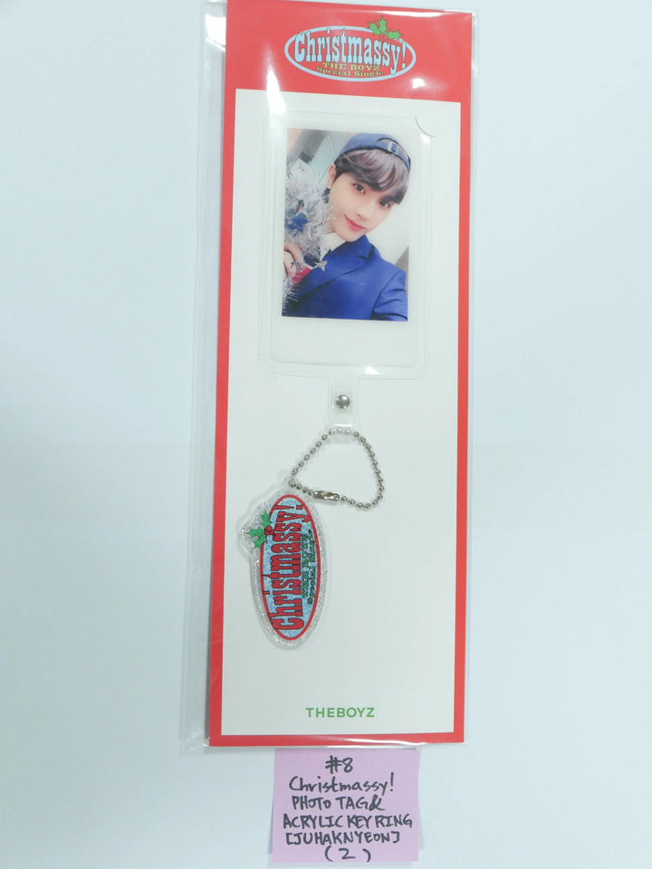 The Boyz 'Christmassy!' - Official MD ( Photo Tag & Name Keyring ) - HALLYUSUPERSTORE