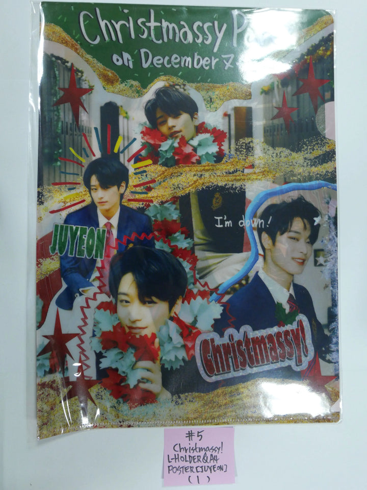 The Boyz 'Christmassy!' - Official MD ( L-holder & Wappen set ) - HALLYUSUPERSTORE