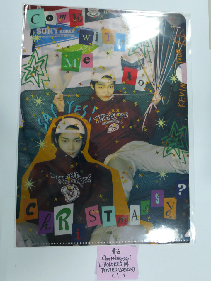 The Boyz 'Christmassy!' - Official MD ( L-holder & Wappen set ) - HALLYUSUPERSTORE
