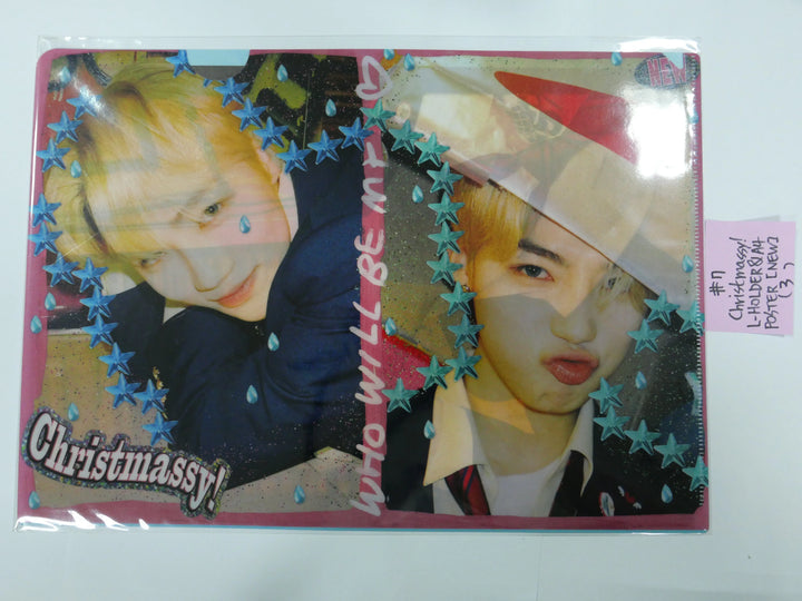 The Boyz 'Christmassy!' - Official MD ( L-holder & Wappen set ) - HALLYUSUPERSTORE
