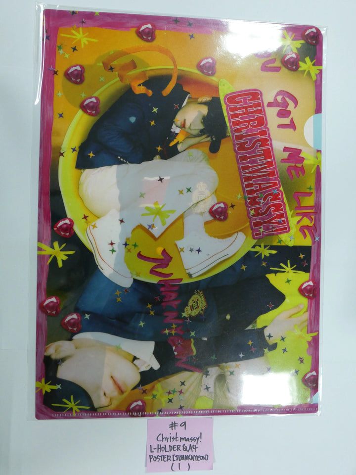 The Boyz 'Christmassy!' - Official MD ( L-holder & Wappen set ) - HALLYUSUPERSTORE