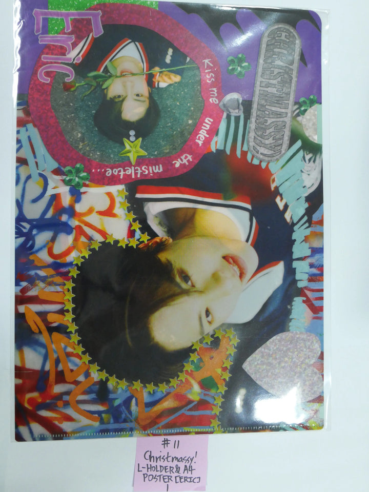 The Boyz 'Christmassy!' - Official MD ( L-holder & Wappen set ) - HALLYUSUPERSTORE