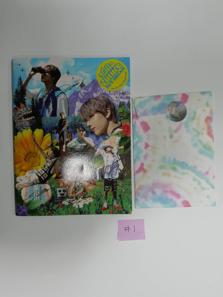 NCT DREAM 'Hello Future' 1st Repackage - Autographed(Signed) Promo Album - HALLYUSUPERSTORE