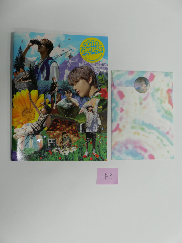 NCT DREAM 'Hello Future' 1st Repackage - Autographed(Signed) Promo Album - HALLYUSUPERSTORE