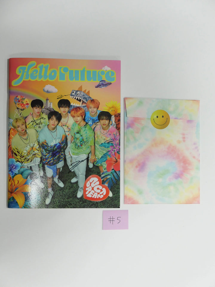 NCT DREAM 'Hello Future' 1st Repackage - Autographed(Signed) Promo Album - HALLYUSUPERSTORE