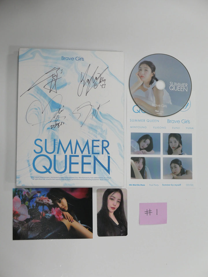 Brave Girls 'Chi mat ba ram' - Autographed(Signed) Promo Album - HALLYUSUPERSTORE