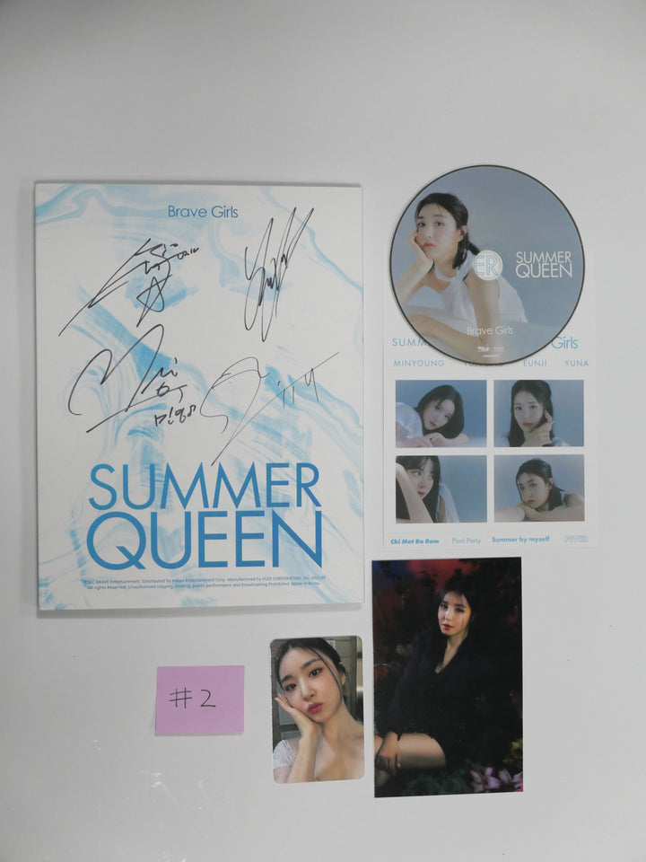Brave Girls 'Chi mat ba ram' - Autographed(Signed) Promo Album - HALLYUSUPERSTORE