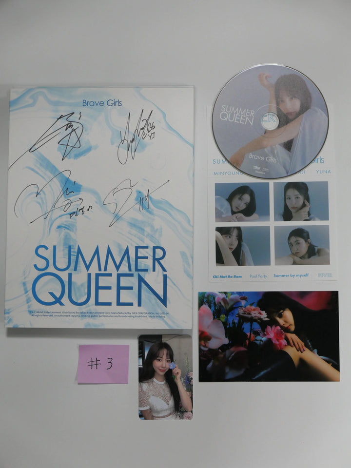 Brave Girls 'Chi mat ba ram' - Autographed(Signed) Promo Album - HALLYUSUPERSTORE