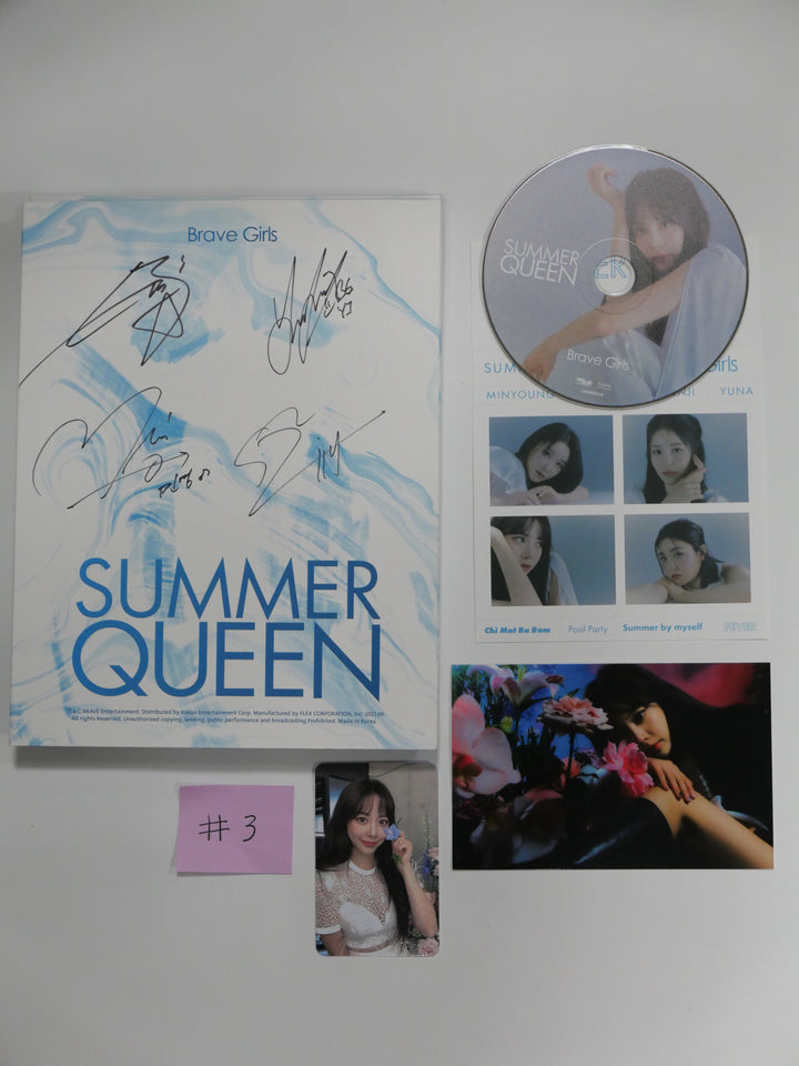 Brave Girls 'Chi mat ba ram' - Autographed(Signed) Promo Album