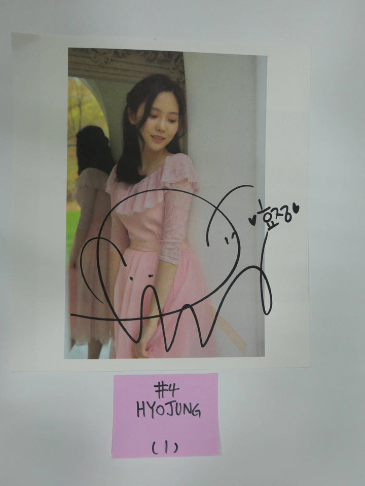 Oh My Girl - A Cut Page From Fansign Event Albums - HALLYUSUPERSTORE