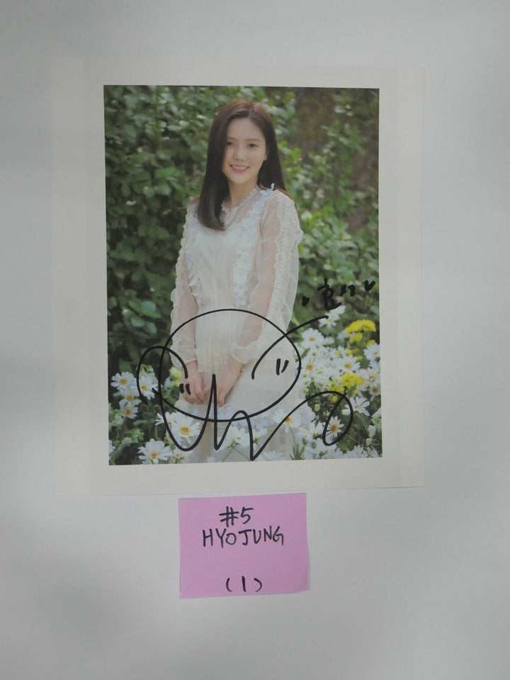 Oh My Girl - A Cut Page From Fansign Event Albums - HALLYUSUPERSTORE