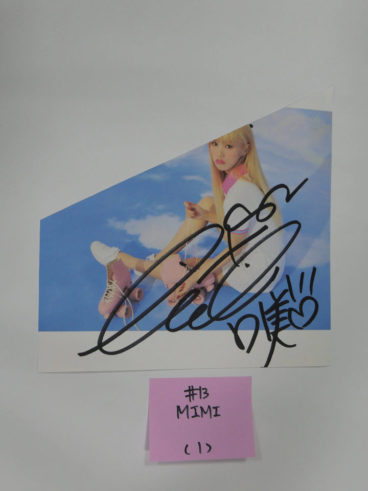 Oh My Girl - A Cut Page From Fansign Event Albums - HALLYUSUPERSTORE