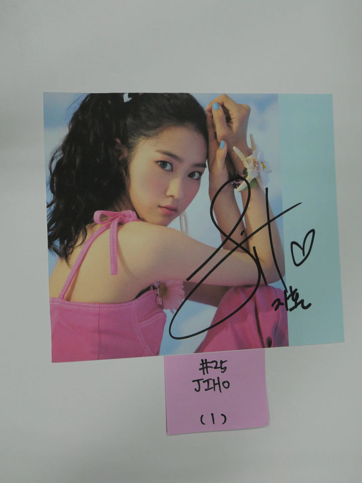 Oh My Girl - A Cut Page From Fansign Event Albums - HALLYUSUPERSTORE