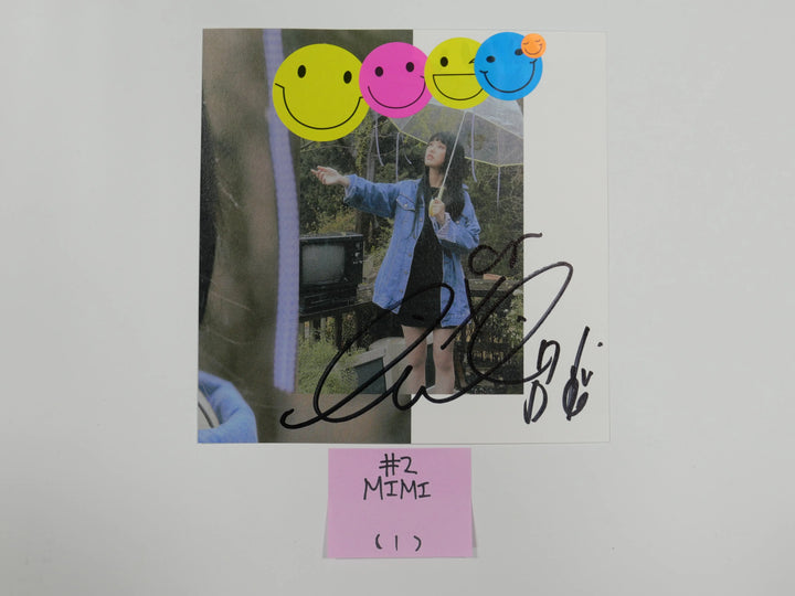 Oh My Girl 'Dun Dun Dance' - A Cut Page From Fansign Event Albums - HALLYUSUPERSTORE