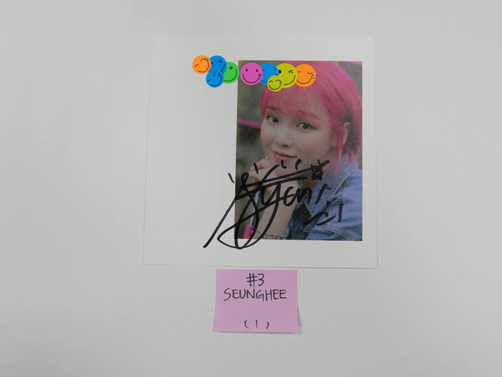 Oh My Girl 'Dun Dun Dance' - A Cut Page From Fansign Event Albums - HALLYUSUPERSTORE