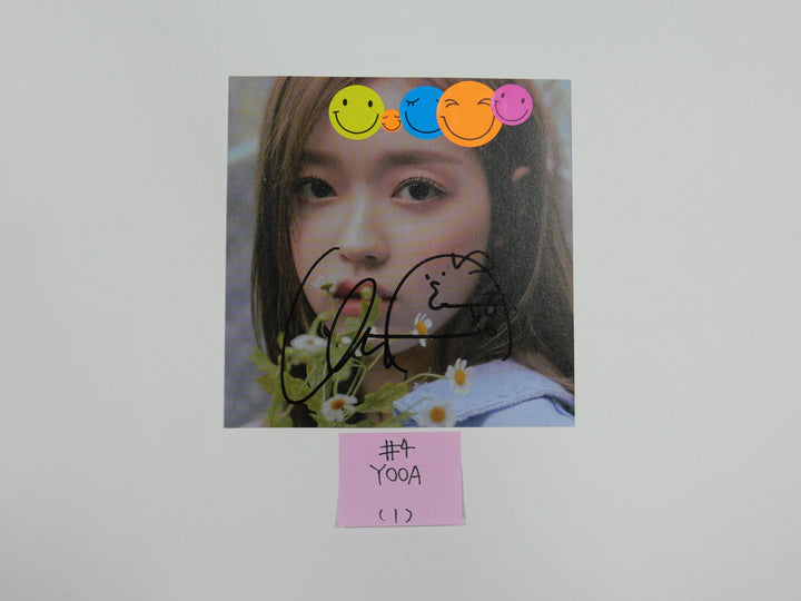 Oh My Girl 'Dun Dun Dance' - A Cut Page From Fansign Event Albums - HALLYUSUPERSTORE