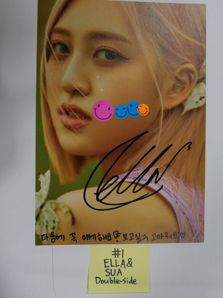 Pixy 'Bravery' - A Cut Page From Fansign Event Albums - HALLYUSUPERSTORE
