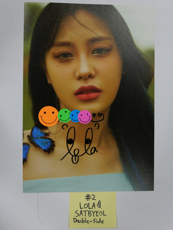 Pixy 'Bravery' - A Cut Page From Fansign Event Albums - HALLYUSUPERSTORE