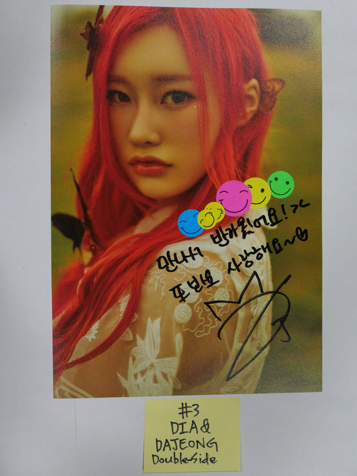 Pixy 'Bravery' - A Cut Page From Fansign Event Albums - HALLYUSUPERSTORE