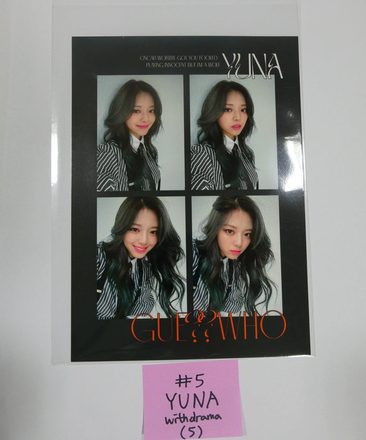 Itzy 'Guess Who' -Withdrama Fansign Event Four Cut Photo - HALLYUSUPERSTORE