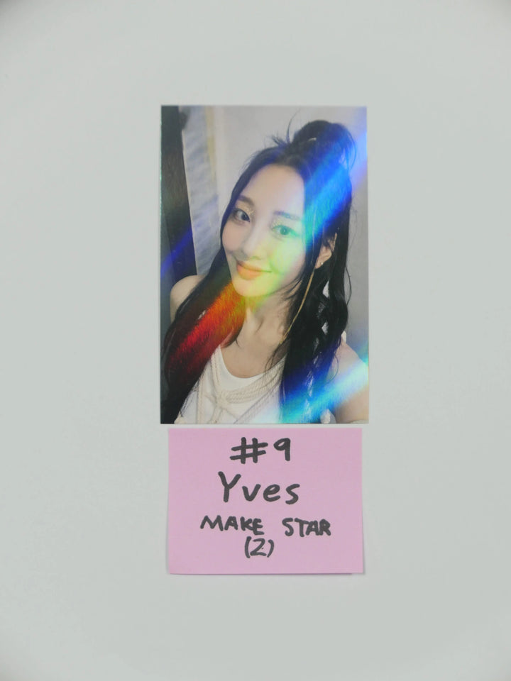 Loona '&' - Makestar Fan Sign Event Hologram Photocard - HALLYUSUPERSTORE