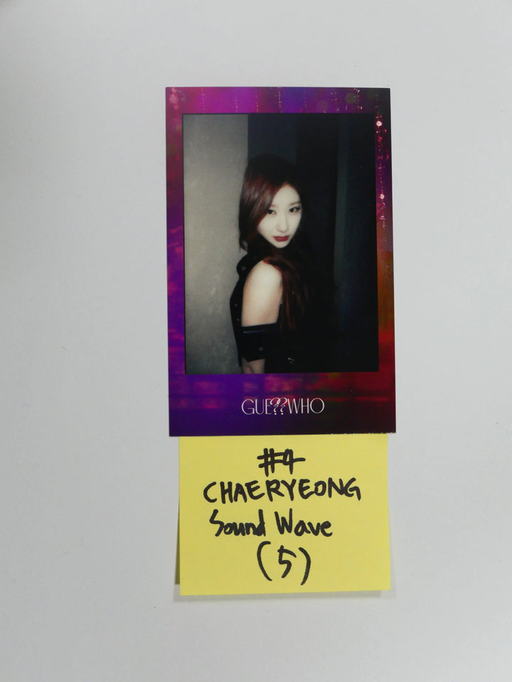 Itzy 'Guess Who' -SoundWave Fan Sign Event Polaroid Photocard - HALLYUSUPERSTORE
