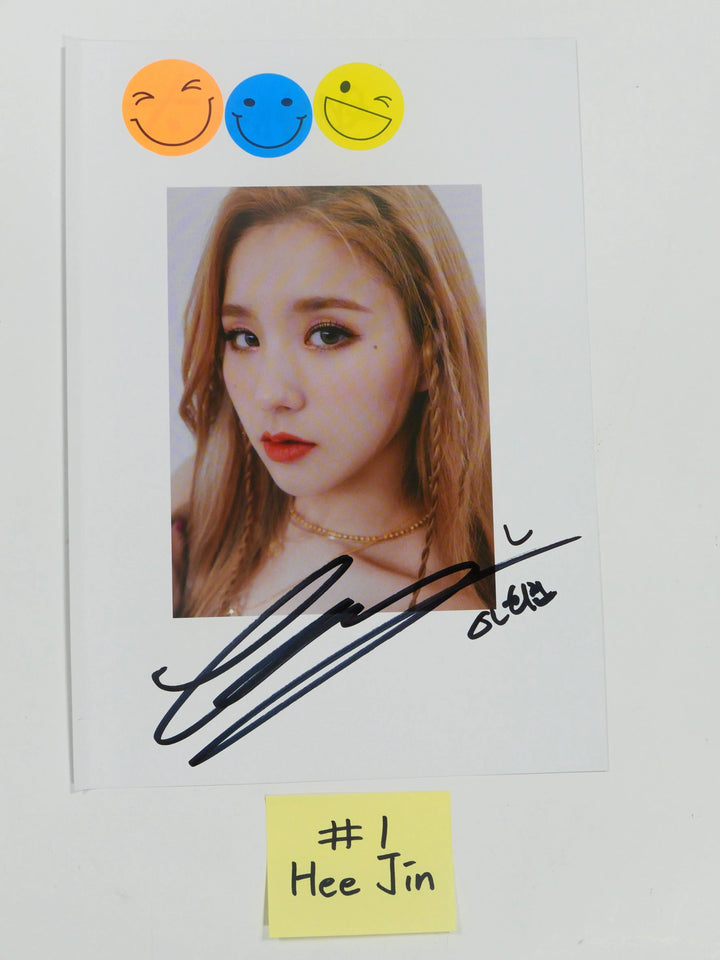 Loona '&' - A Cut Page From Fansign Event Albums - HALLYUSUPERSTORE