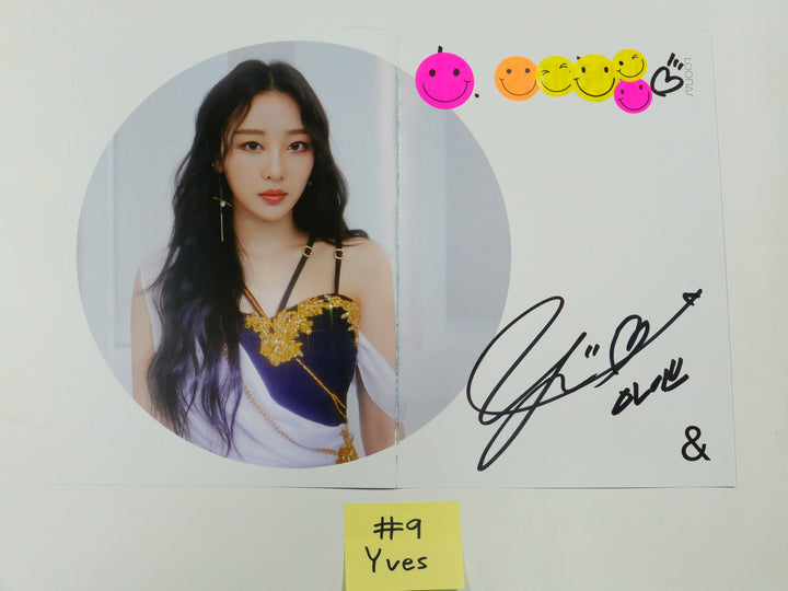 Loona '&' - A Cut Page From Fansign Event Albums - HALLYUSUPERSTORE