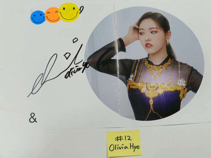 Loona '&' - A Cut Page From Fansign Event Albums - HALLYUSUPERSTORE