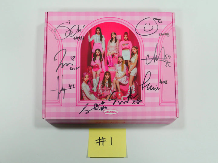 Lightsum 'Vanilla' -Hand Autographed (Singed) Mwave Album - HALLYUSUPERSTORE