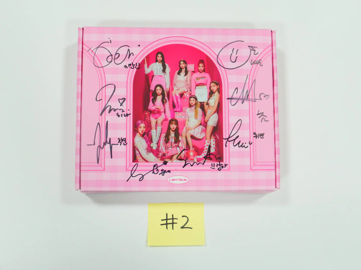 Lightsum 'Vanilla' -Hand Autographed (Singed) Mwave Album - HALLYUSUPERSTORE