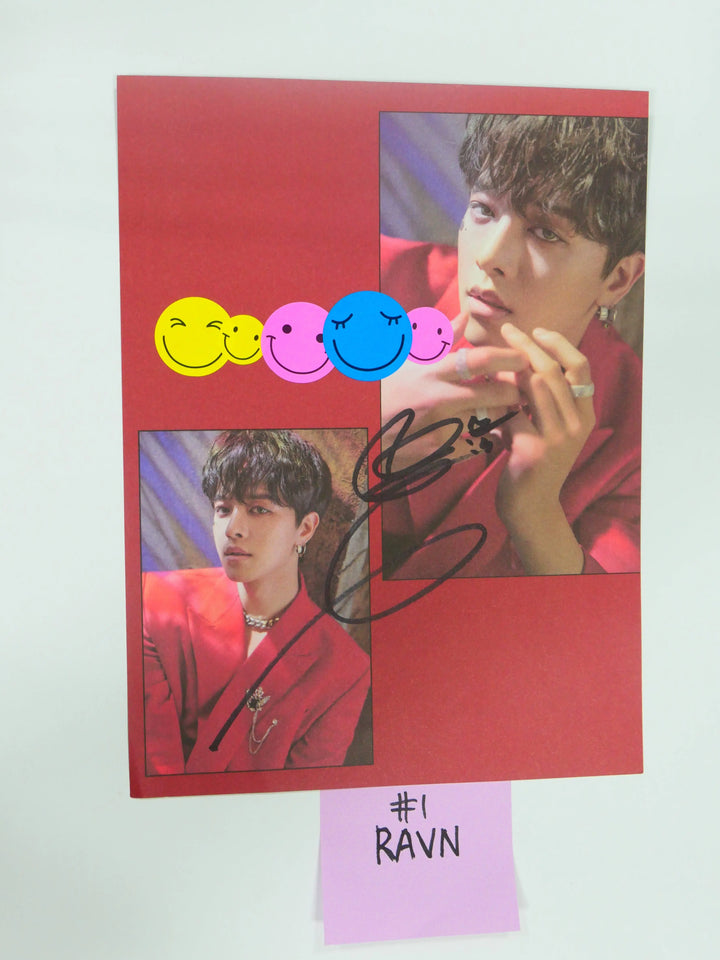 Oneus 'Devil' - A Cut Page From Fansign Event Albums - HALLYUSUPERSTORE