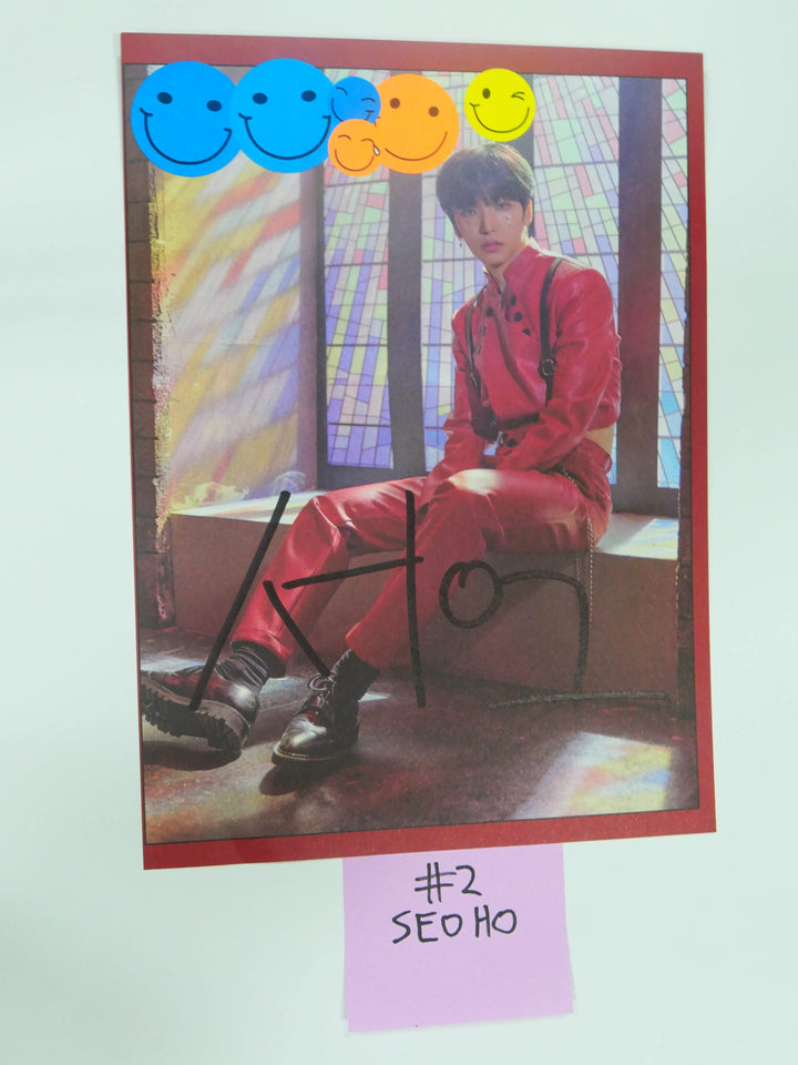 Oneus 'Devil' - A Cut Page From Fansign Event Albums - HALLYUSUPERSTORE