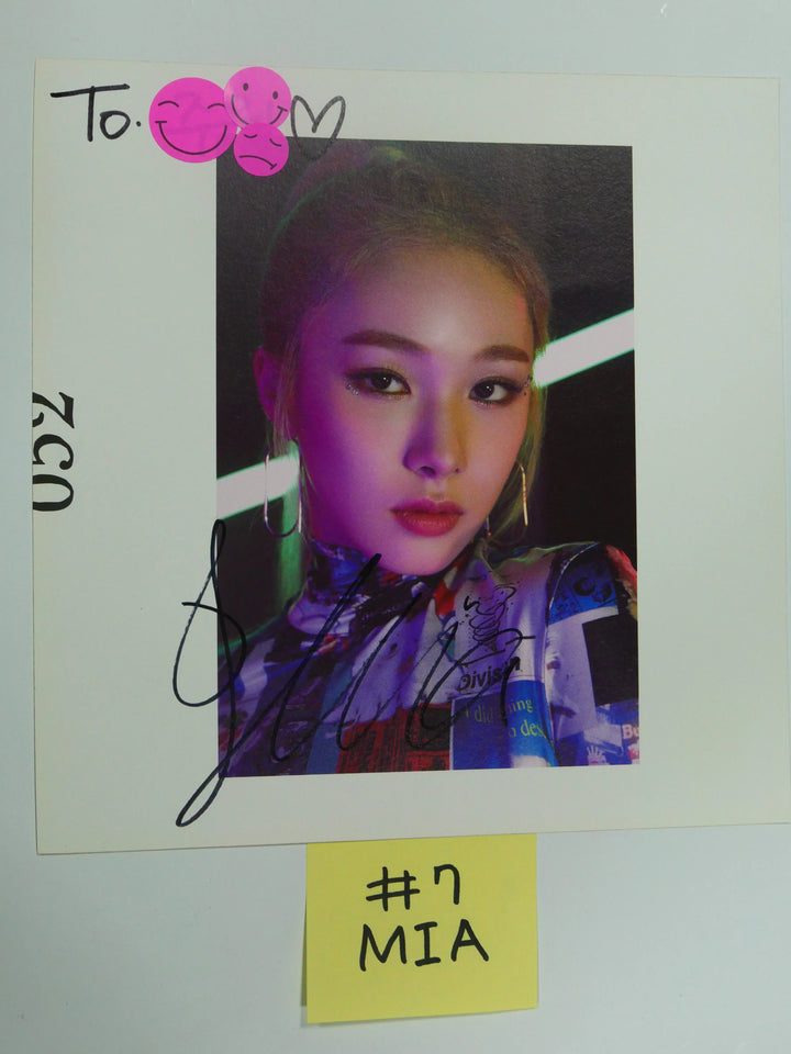 Everglow - A Cut Page From Fansign Event Albums - HALLYUSUPERSTORE