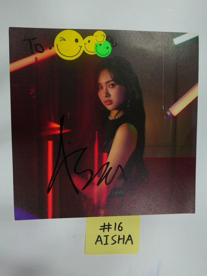 Everglow - A Cut Page From Fansign Event Albums - HALLYUSUPERSTORE