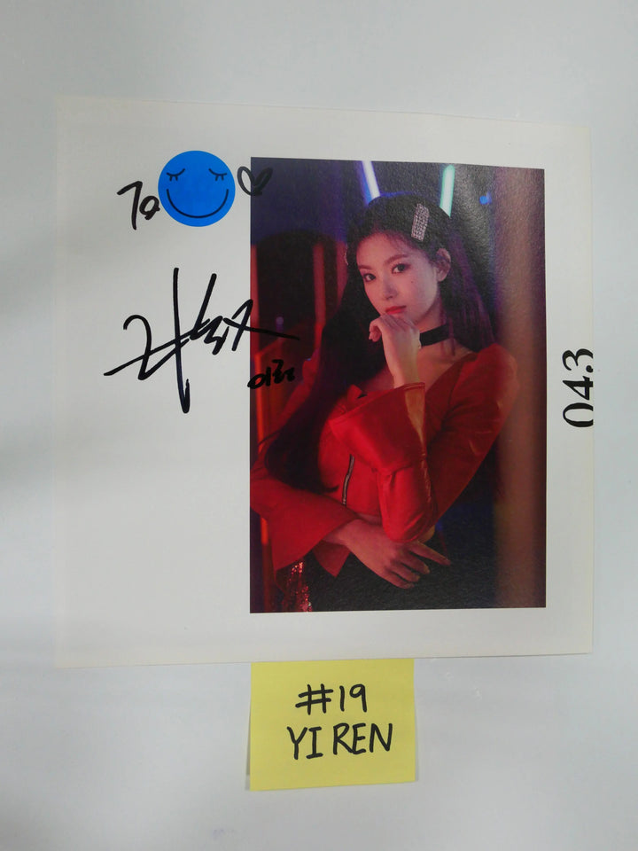 Everglow - A Cut Page From Fansign Event Albums - HALLYUSUPERSTORE