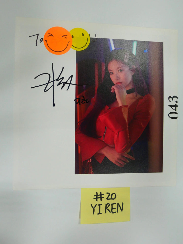 Everglow - A Cut Page From Fansign Event Albums - HALLYUSUPERSTORE