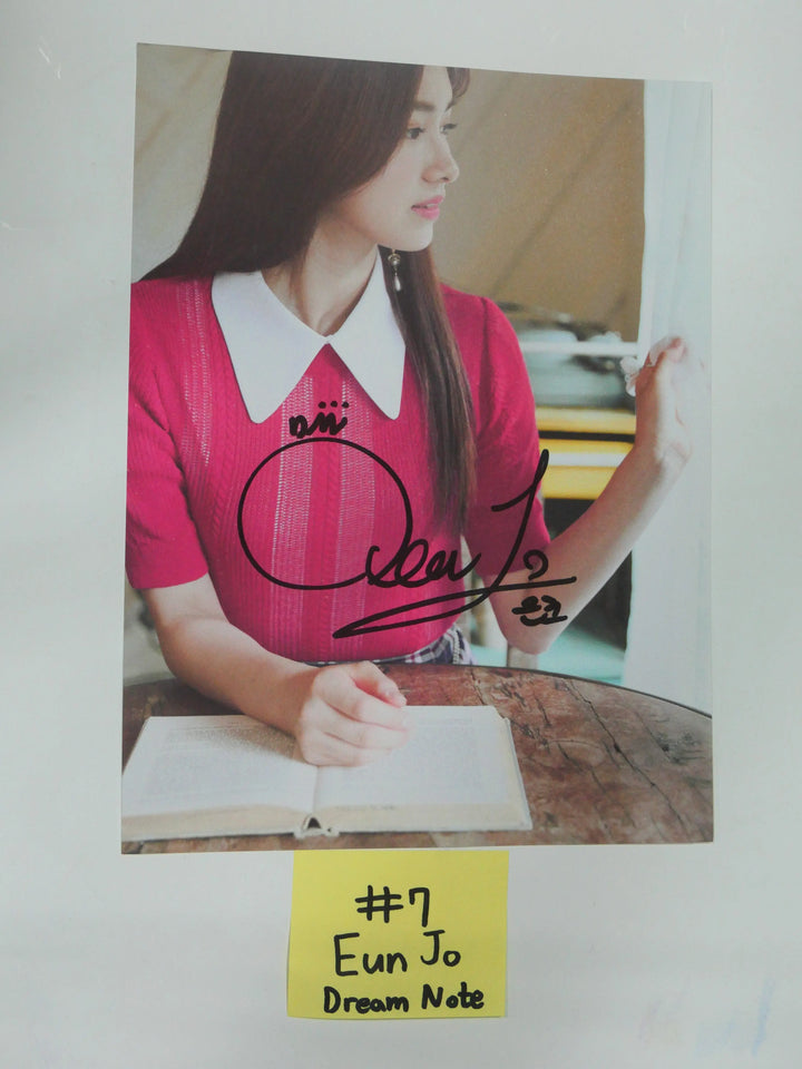 Loona, Dream Note, Pink Fantasy, High Teen - A Cut Page From Fansign Event Albums - HALLYUSUPERSTORE
