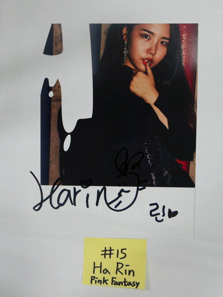 Loona, Dream Note, Pink Fantasy, High Teen - A Cut Page From Fansign Event Albums - HALLYUSUPERSTORE