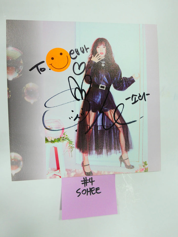 Nature - A Cut Page From Fansign Event Albums (SO HEE, AURORA, SAE BOM) - HALLYUSUPERSTORE
