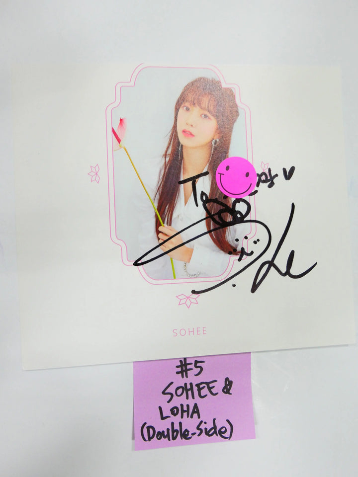 Nature - A Cut Page From Fansign Event Albums (SO HEE, AURORA, SAE BOM) - HALLYUSUPERSTORE
