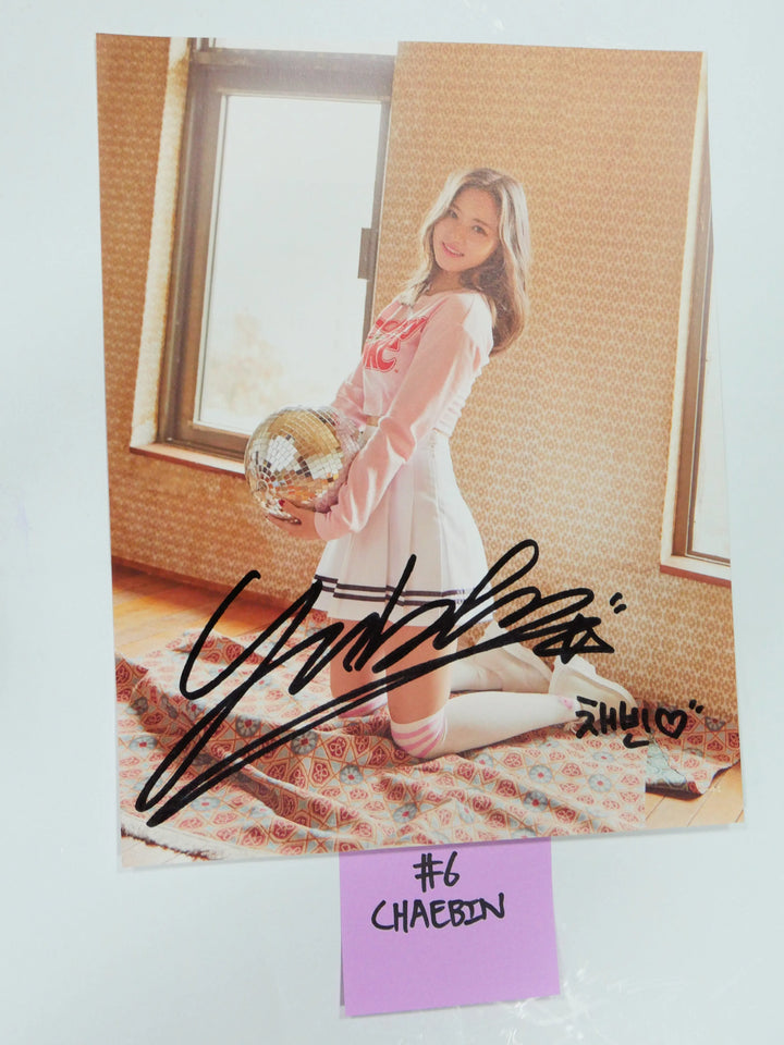 Nature - A Cut Page From Fansign Event Albums (LU, CHAE BIN, HARU, LOHA) - HALLYUSUPERSTORE